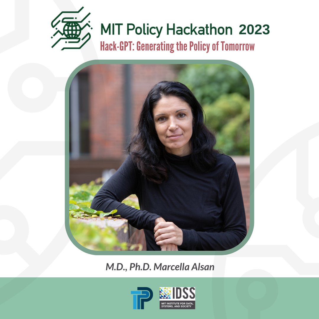 MIT Policy Hackathon tweet media