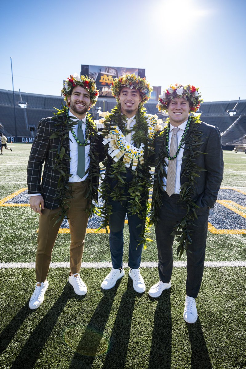 Senior day vibes 🤙 #GoIrish☘️