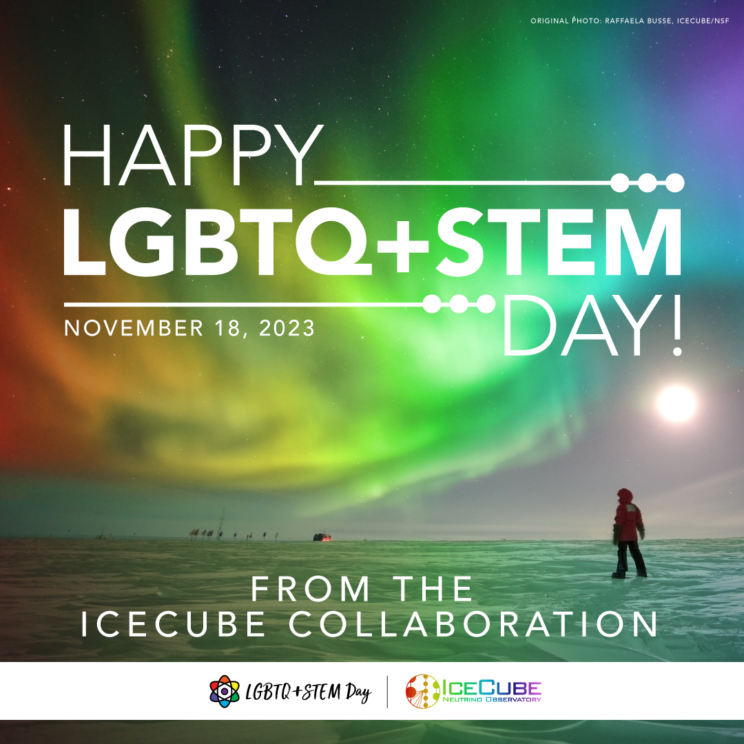 Happy #LGBTQIASTEMDay ! Today we acknowledge the contributions of the LGBTQ+ community to the advancement of research and technology. #PrideInSTEM #PolarPride