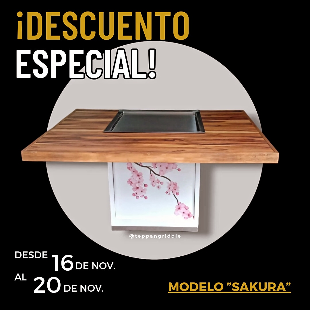 mesasteppanyaki's tweet photo. ¡𝐘𝐀 𝐋𝐋𝐄𝐆𝐎 𝐄𝐋 𝐁𝐔𝐄𝐍 𝐅𝐈𝐍!
#Food #Foodie #chef  #viraltwitter  #cheflife #teppanyaki #restaurantes #Restaurante #viral  #Japon #proyectos #foodjapanese #japanese #asianfood #Sushi #cocina #hogar #teppangriddle https://t.co/RaR3CNfFrO