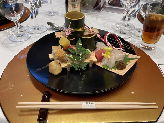 前菜真薯の吸物甘鯛の鱗焼き 