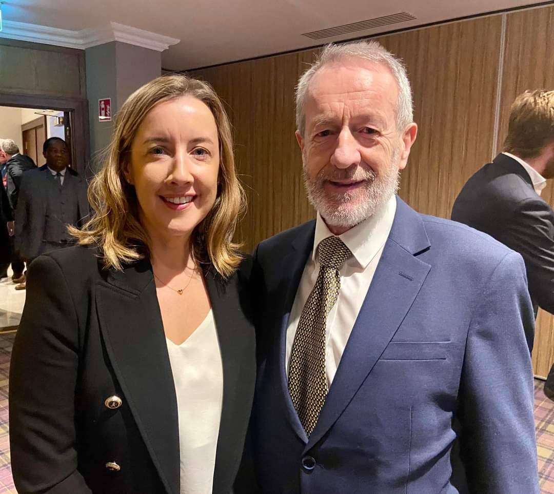 CllrUnaMcCarthy's tweet photo. Attending the #fgsc23 in Glenroyal Hotel Maynooth. Great to meet and chat with @SimonHarrisTD @SeanKellyMEP @McGuinnessEU https://t.co/4zs6qy7ocV