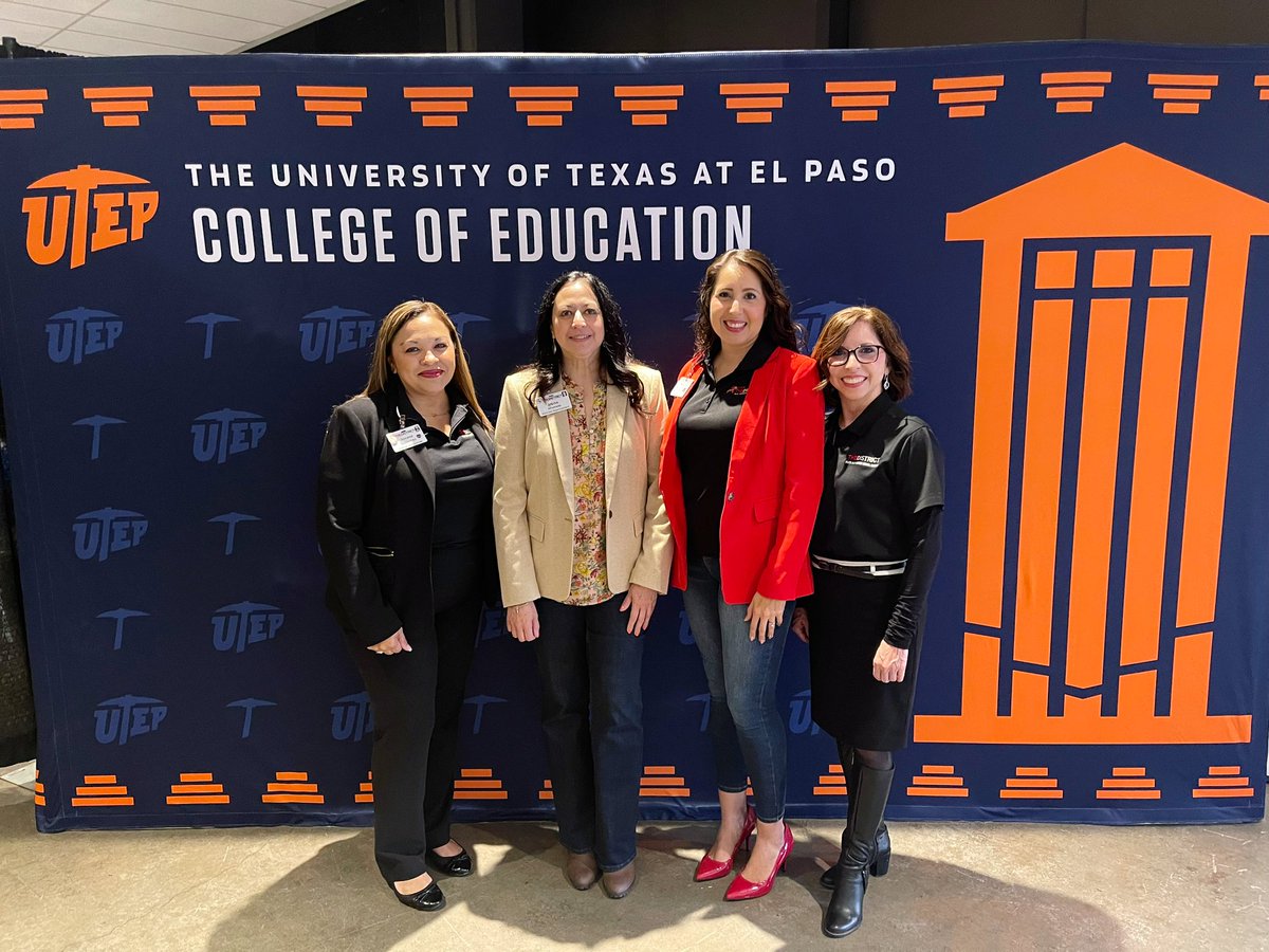 UTEP Teacher Job Fair recruiting the very best for the District!! Congratulations to our fabulous new teachers Alondra Garcia, Harley Castillo, & Yolanda Camacho #thedistrictofchampions