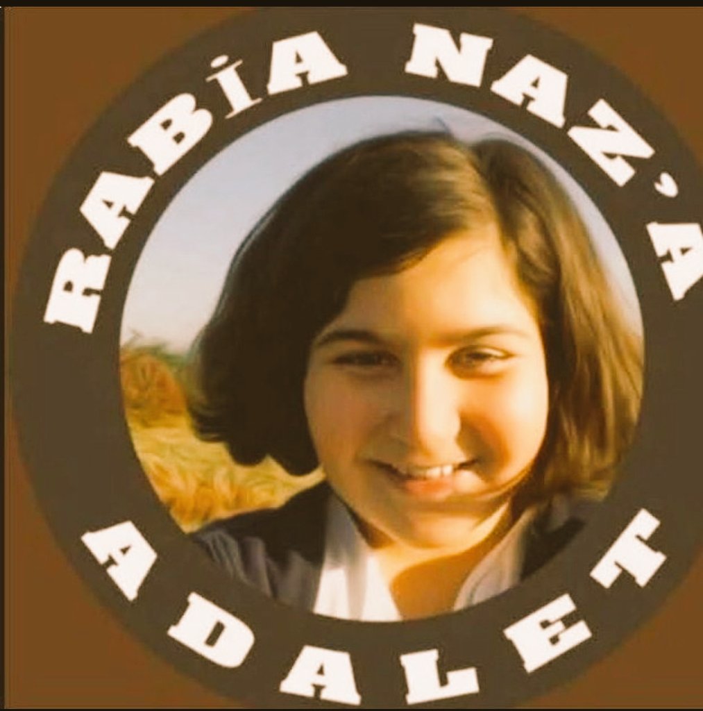 VatanSaban's tweet photo. Her akşam saat 22:00 de 
#RabiaNazİçinAdalet 
Diyeceğiz
Rabia Nazımızın adaleti sağlanana kadar asla pes etmeyeceğiz
O soysuz örtbascılar ve katiller hak ettiği cezayı alana kadar mücadele edeceğiz. 
#BizTürkiyeyizRabiaNazınAilesiyiz https://t.co/5sh6mdFMcK