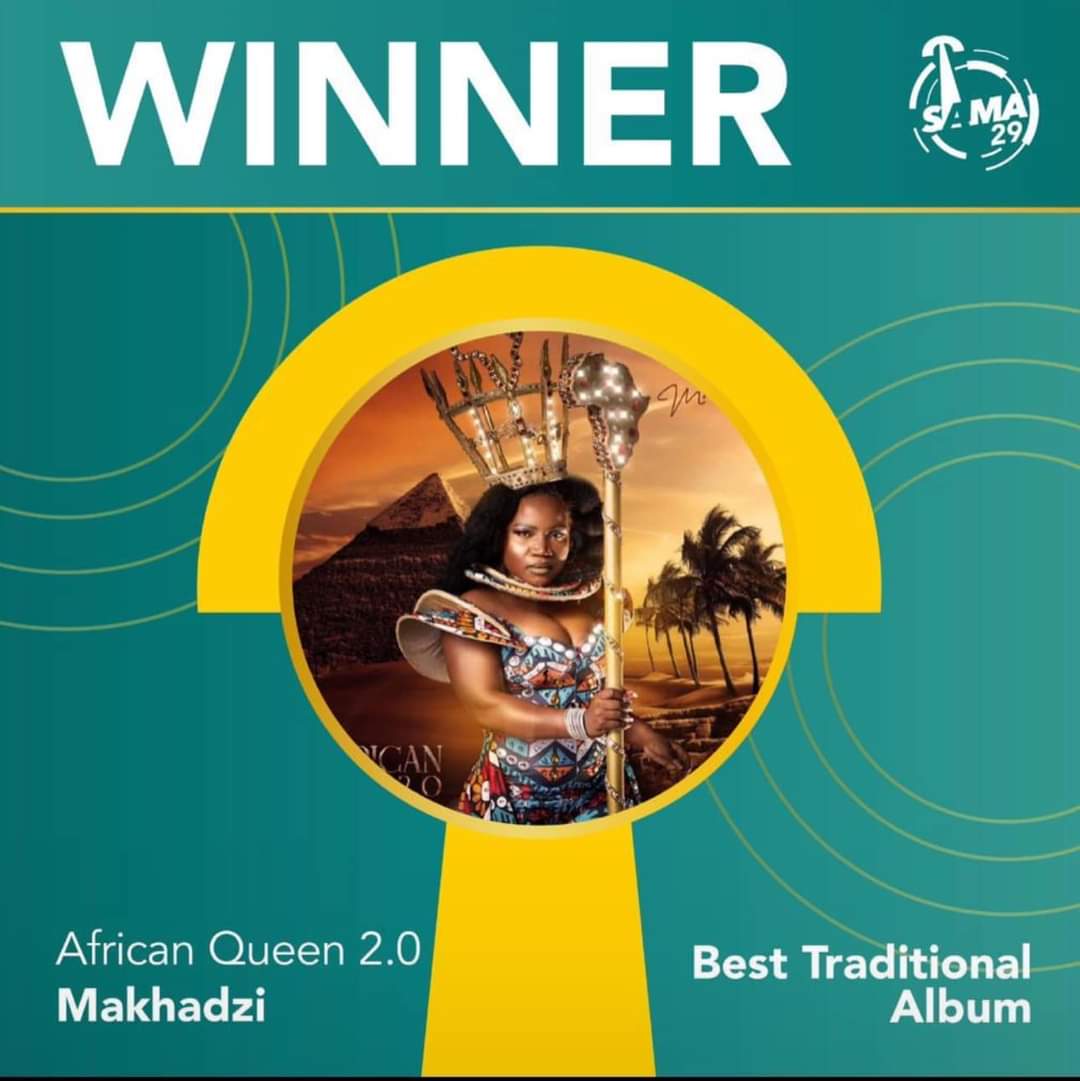 Congratulations to Makhadzi for winning Sama Awards #SAMA29
