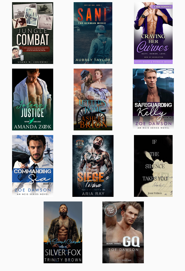 More #MilitaryRomance books to read. Browse the fair on #bookfunnel all November long.
books.bookfunnel.com/november_milit…