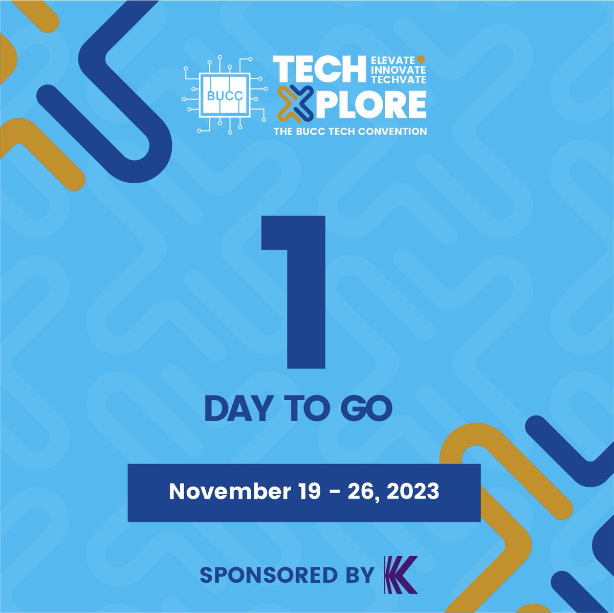 bucc__official's tweet image. The long awaited event is here 🚀🚀
BUCC TechXplore starts tomorrow!!! 🤩🤩

Six days of excitement, networking, and skill development with over ten universities in Nigeria 🔥🔥🔥

You definitely don’t want to miss it 💃