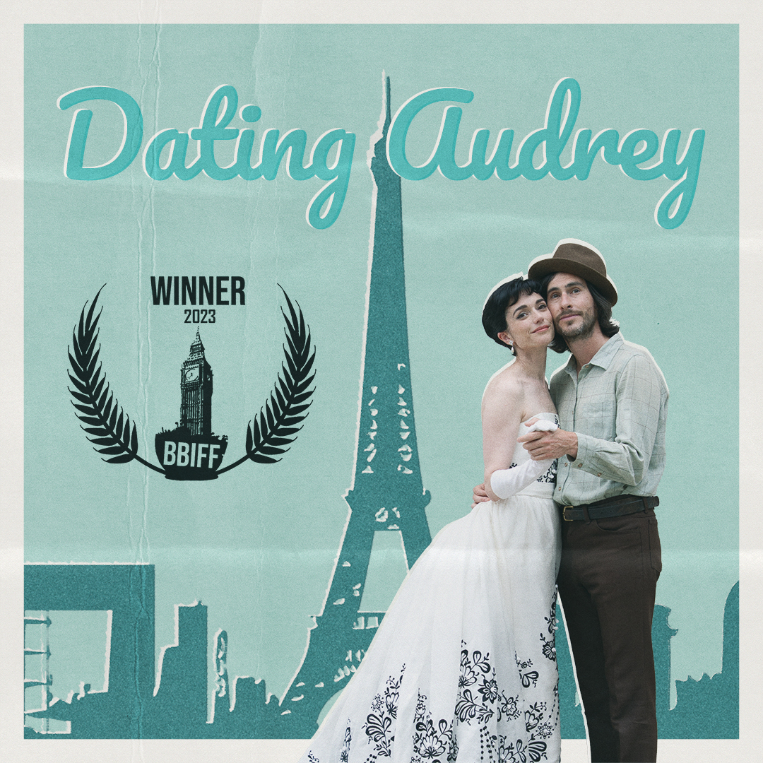 We’re thrilled to announce the very first wins for DATING AUDREY — Short Film, Best Actor, and Best Actress — at the October-November 2023 @ben_festival . Congrats to the entire team!

#intheweehours
#datingaudrey
#audreyhepburn
#shortfilm
#bigbeninternationalfilmfestival