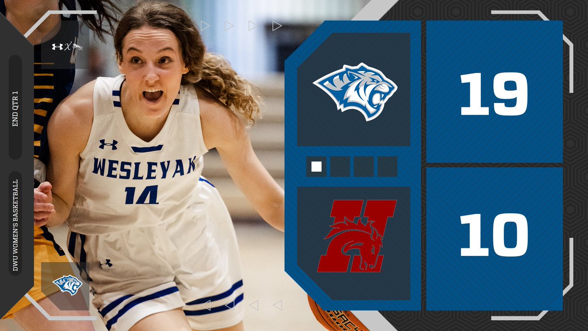 dwtigers's tweet photo. End Qtr 1
@DWUWBB 19 | Hastings 10
#BledBlue https://t.co/H49eTfKafb