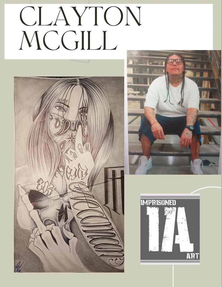 imprisonedart's tweet photo. Introducing Clayton McGill, a Native American artist from Idaho. Check him out on https://t.co/0JtBPkDBWl
#prison #prisonart #prisoner #jail #art #artist #abstract #abstractart #creative #creativity #imprisonedart https://t.co/1whWHaunqR