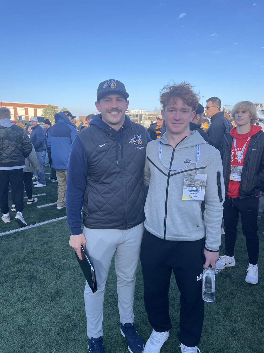 Had a great time at Augustana. Thank you <a href="/CoachCBrink/">Casey Brink</a> for the invite