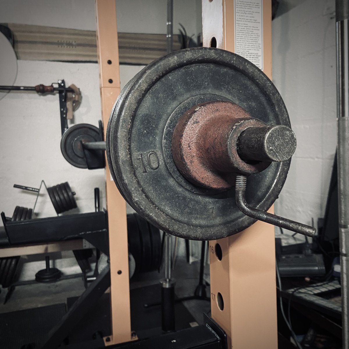 Eric_Actual's tweet image. Breaking out the old man’s #pigiron for the curls this weekend.