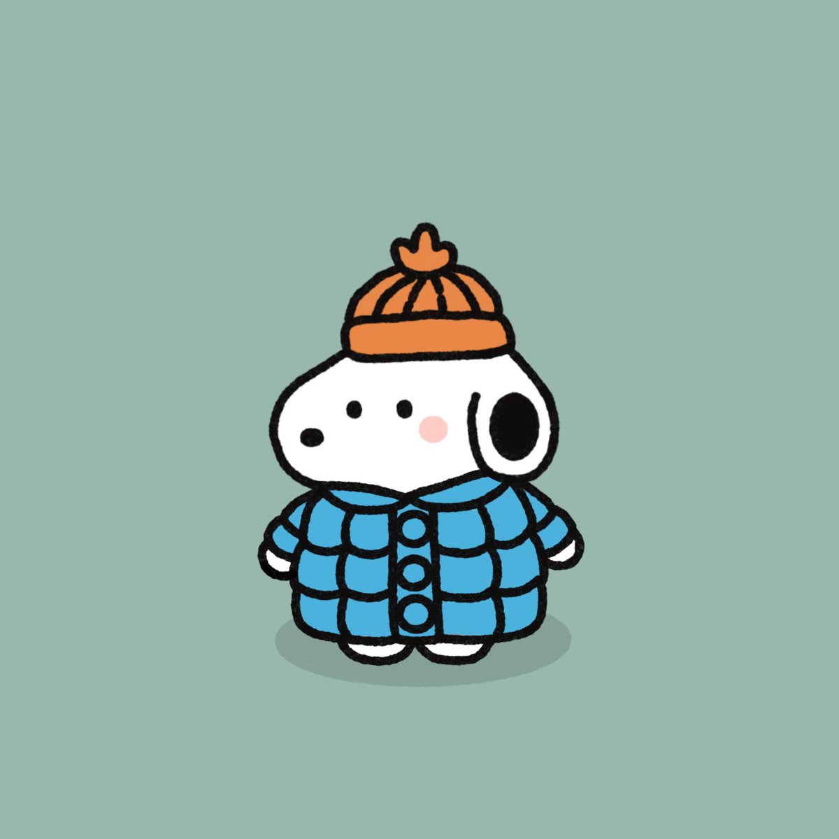 pixieeeshop's tweet photo. if you like either of these baby snoopy fan-art, you can get stickers on my shop now ⭐️ https://t.co/UizN8h3ko5