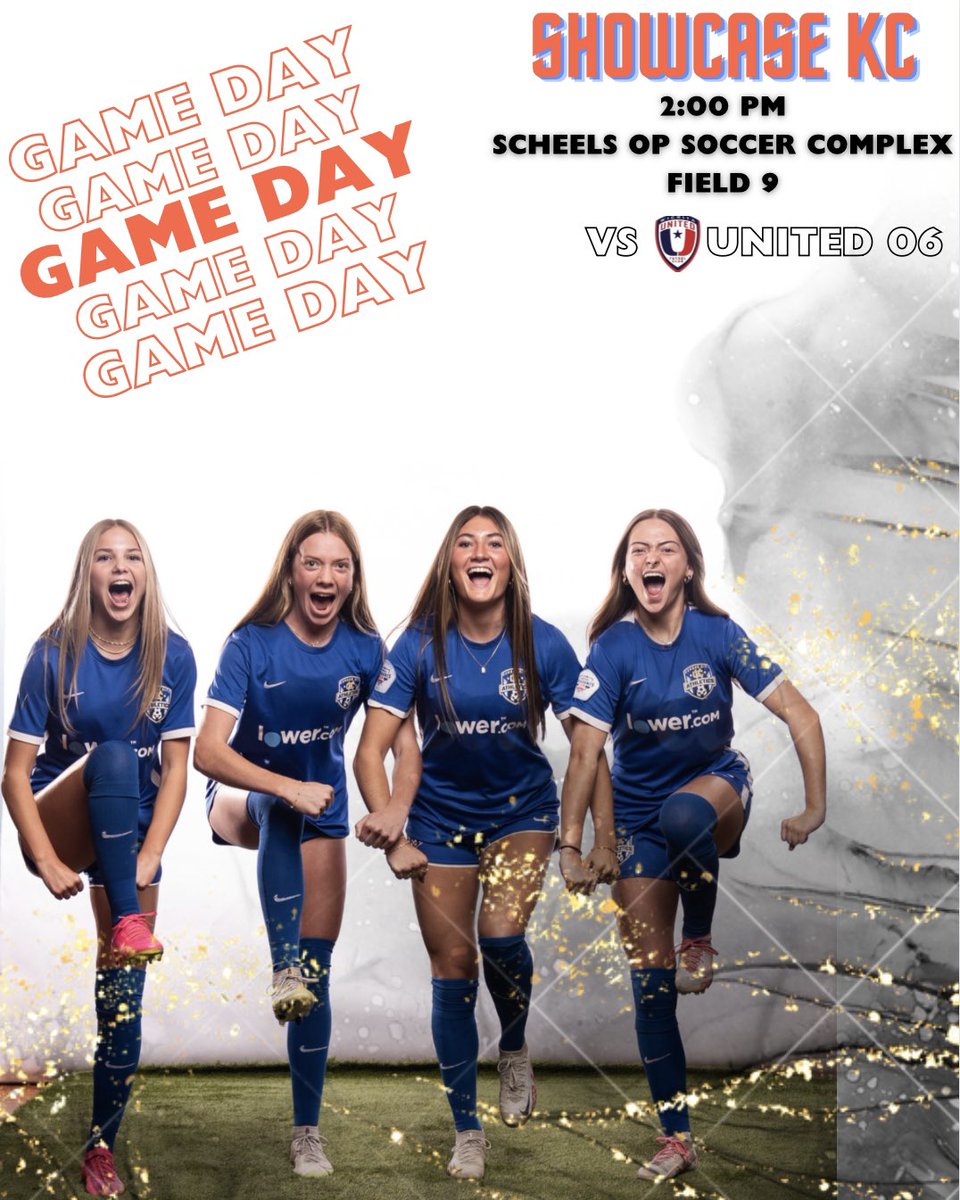 kcathletics2006's tweet photo. Come watch this group of 2024/2025 ladies, letβs go!!!
#ShowcaseKC @Mattandemma1 @SoccerMomInt @ImCollegeSoccer @SSN_NCAASoccer @TopDrawerSoccer @TheSoccerWire https://t.co/vkYVZaCVyS