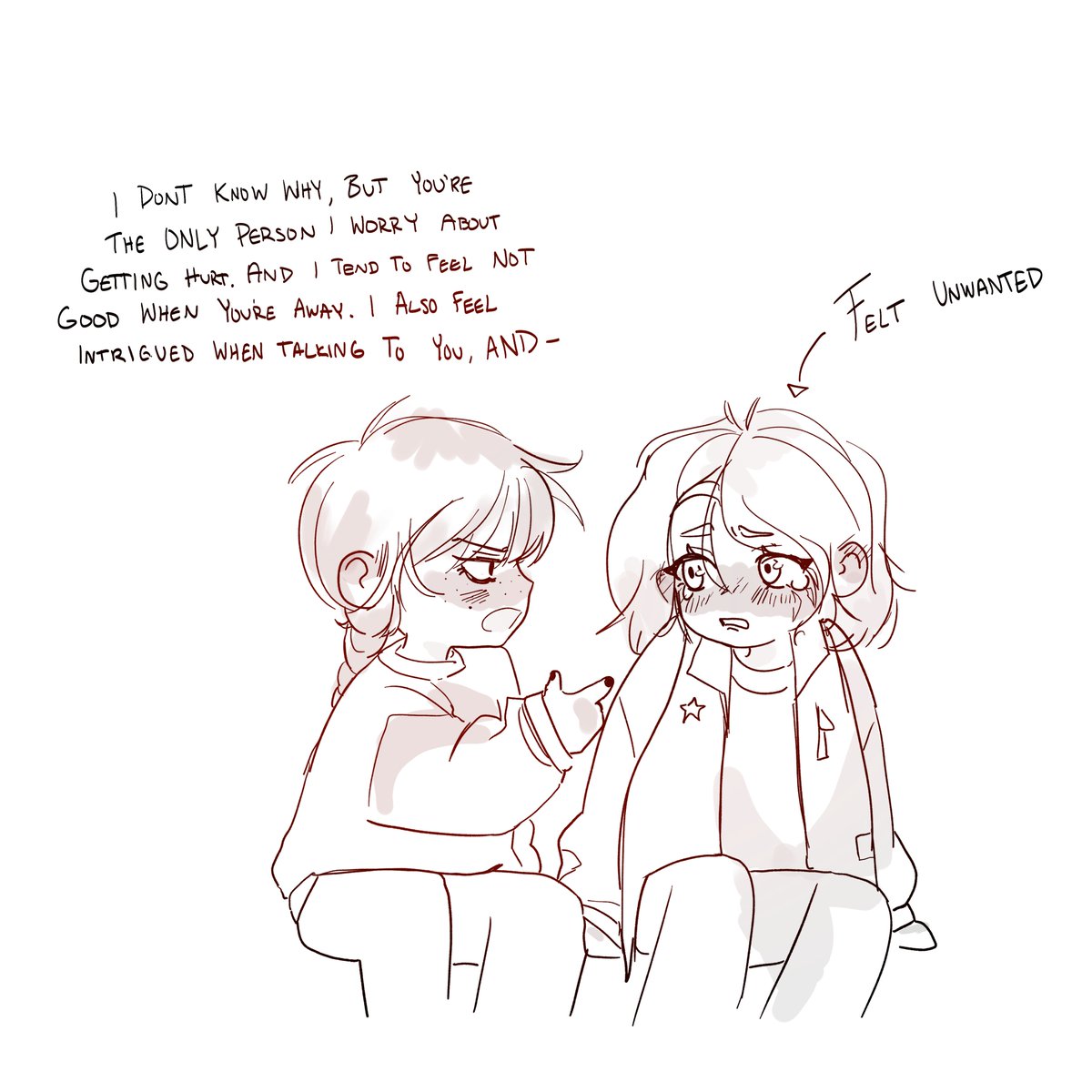 avoorki's tweet photo. i think that counts as a confession 
#wenclairfanart #wenclair #wlw #wlwart #wednesday #enid #wednesdayandenid https://t.co/BxYdmQQANV