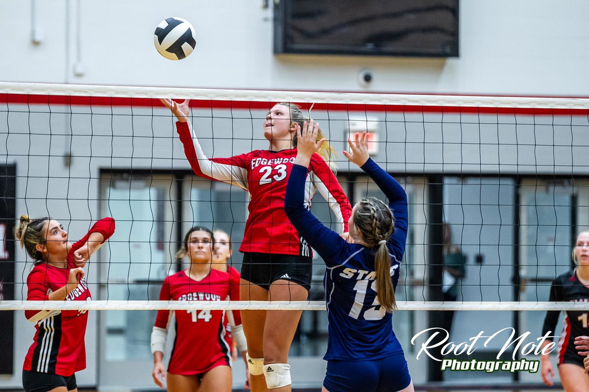 Edgewood Volleyball tweet media