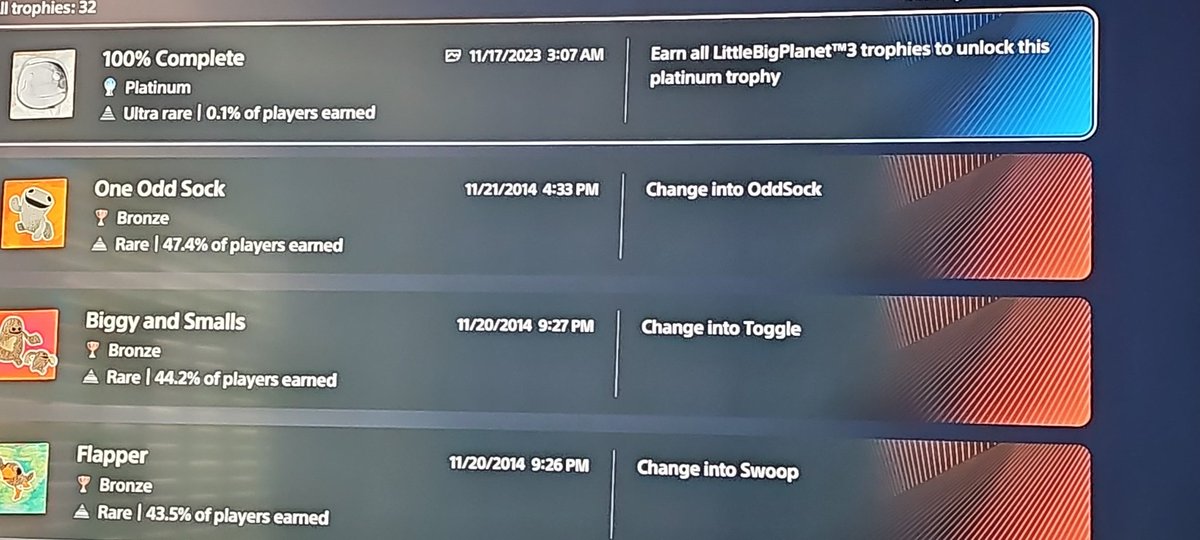 stronkpp's tweet photo. @LittleBigPlanet Finally got the platinum, only took me 9 years🫡 https://t.co/OLsy3EgP69
