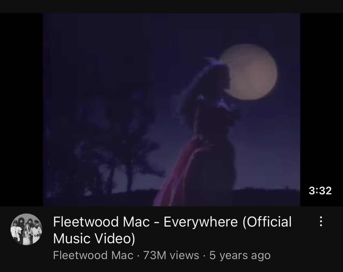 Fleetwood Mac - Everywhere (Official Music Video) 