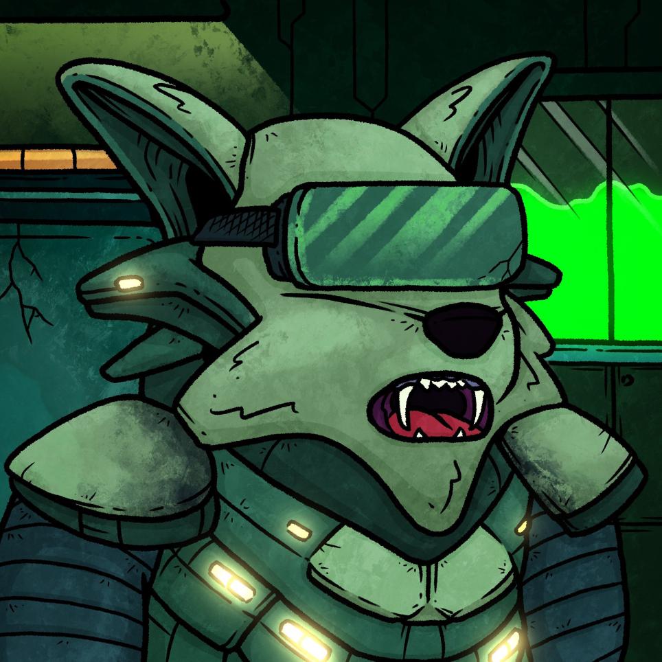 shout out to one of the best web3 artists i know! <a href="/Mr_Findlay/">Mr_Findlay</a>  for "synthesizing" my new <a href="/starwolvez/">Star Wolvez</a>  GEN. If you need artwork done i highly recommend reaching out!