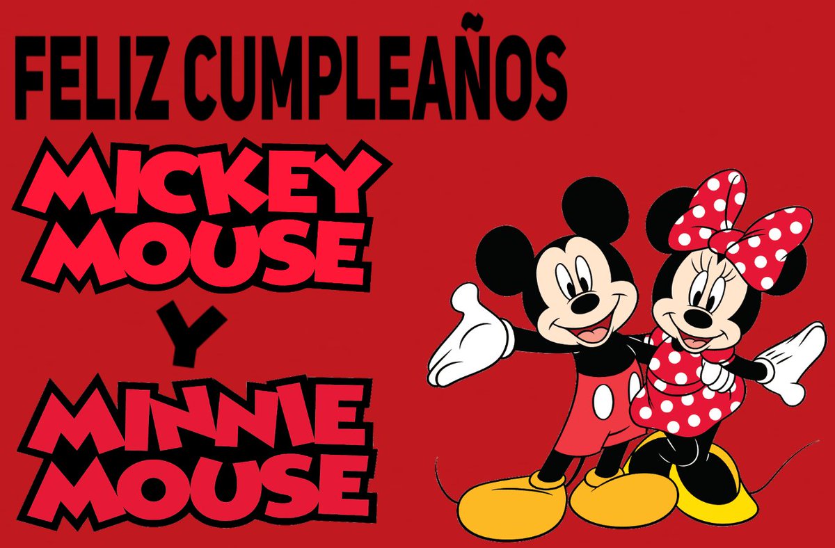 luis1201_arturo's tweet photo. Feliz cumpleaños Mickey y Minnie.
#MickeyMouse #MinnieMouse @ArturoMercadoJr #DianaSantos #FelizCumpleMickeyYMinnie #Mickey95 #Minnie95 #Minnie #Disney https://t.co/YNhet7ARfe