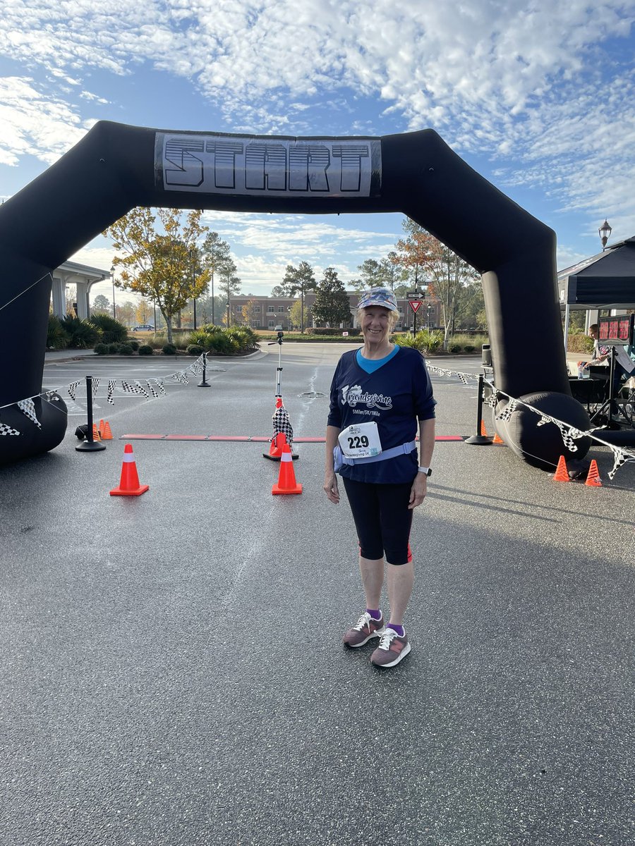 My first 5 k!