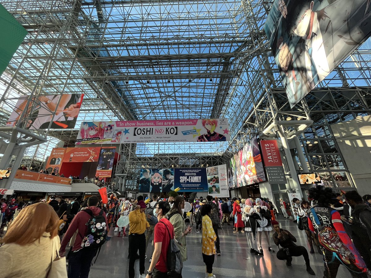PotatoesMeta's tweet photo. Another year at #AnimeNYC https://t.co/7WOtnncPX0