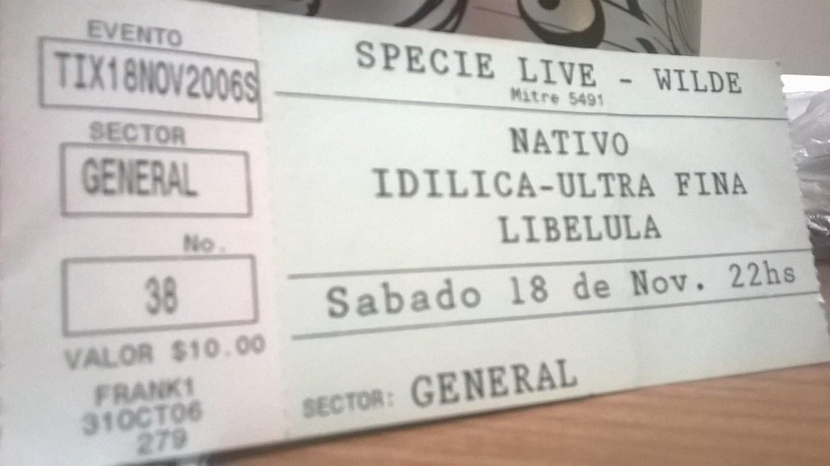 Un 18 de noviembre pero en 2006 hicimos nuestra primera presentación en vivo y aún estamos aquí. Gracias a nosotros por hacer lo que amamos.