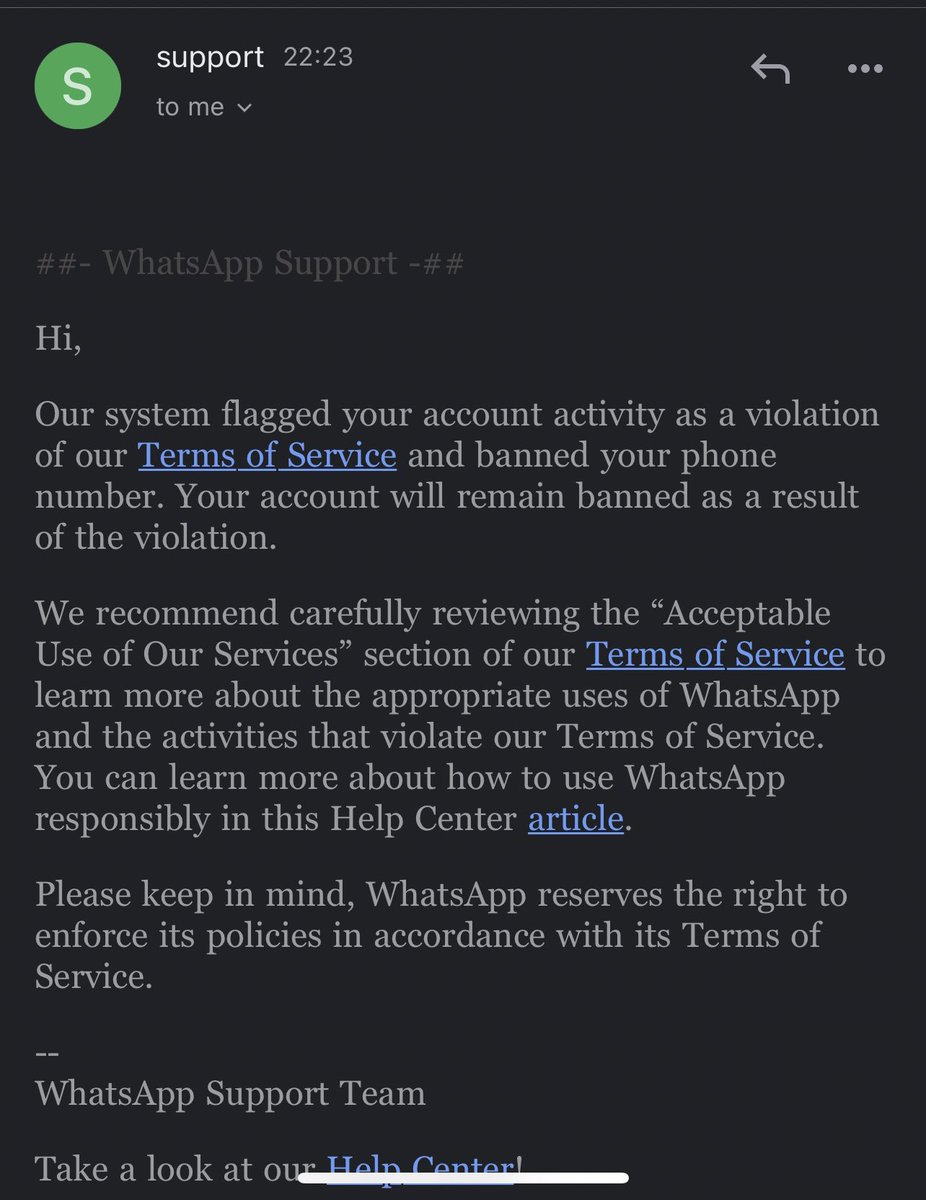 MissMaisyMurphy's tweet photo. @WhatsApp 
⚠️Please unban me⚠️ Your team has been no help, and my livelihood is on the line.. I wasn't aware of your guidelines and NEED my WhatsApp back, it really is URGENT⚠️ Please help, this is my last resort! https://t.co/3lb46cx8d5