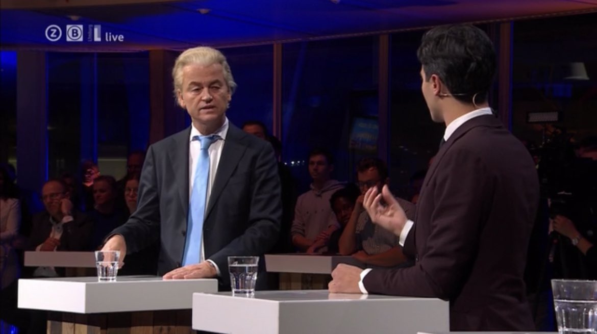 Bij #DebatZuiden staat nu Rob Jetten van D66 alleen tegen het rechtse blok te debatteren. Haalt uit naar VVD, PVV en BBB voor het blokkeren van de spreidingswet en noemt Wilders een ‘haatprediker’.

Wat zal GL-PvdA er spijt van hebben dat ze dit debat hebben laten schieten.