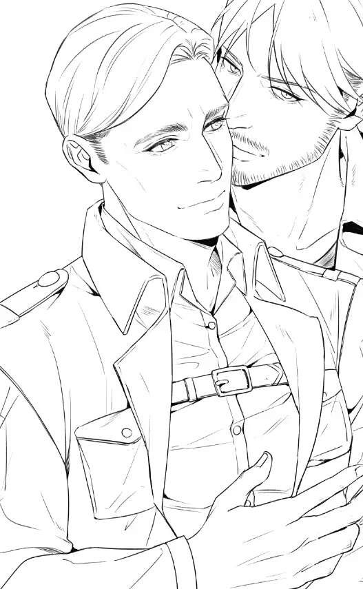 He's so beautiful that I can't paint well! I was bewitched by his beauty!😩😩😩❤️omg…AAAAAAAA…