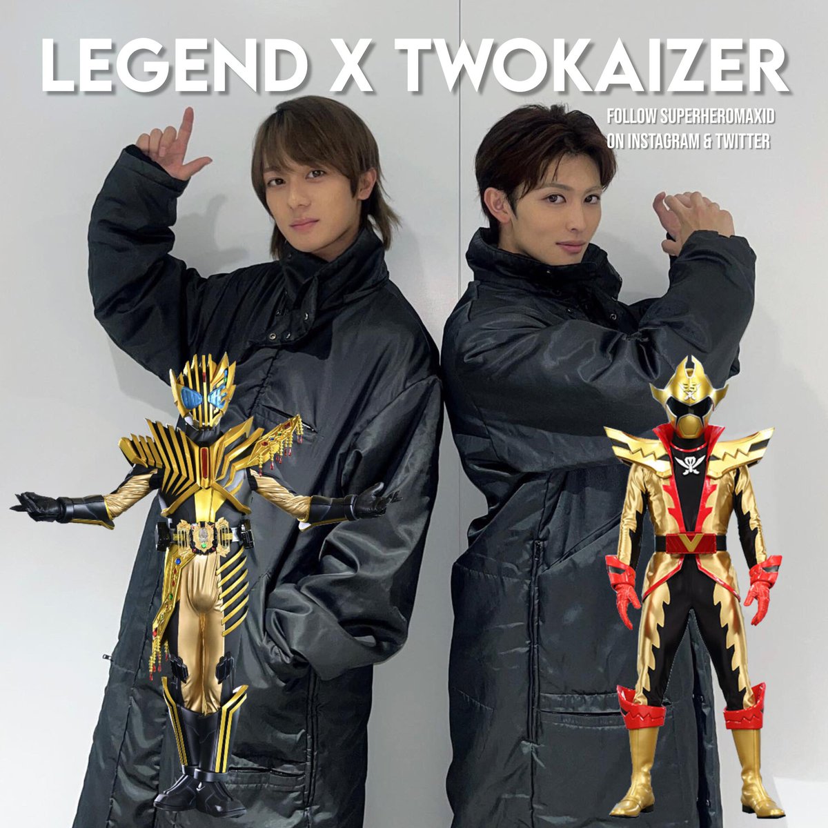 SuperheroMAX_ID's tweet photo. Whoa, #KamenRiderLegend dan #Twokaizer https://t.co/Y4nqLX8FxY