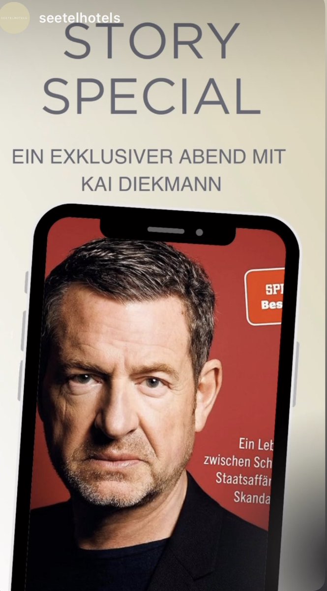 War cool! Danke! 🙏 📕#IchWarBild <a href="/Seetel_Hotels/">SEETELHOTELS</a> <a href="/RolfSeelige/">Rolf Seelige-Steinhoff</a>