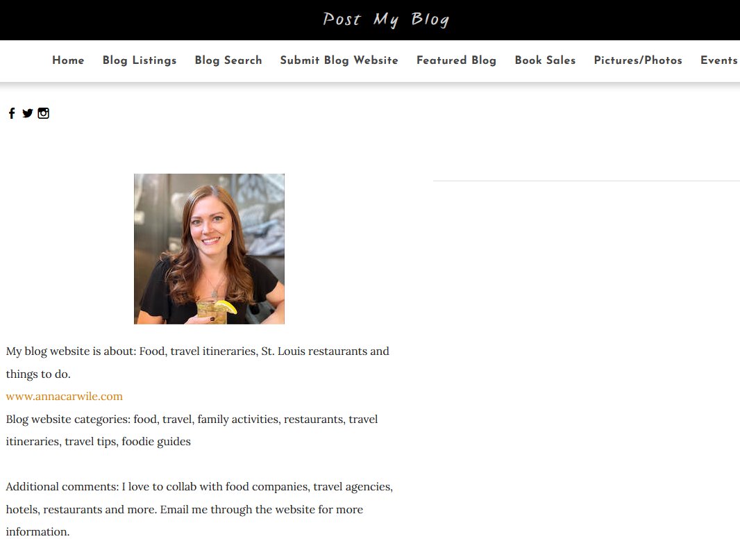 PostMyBlog_Com's tweet image. postmyblog.com/foodtravel-blo…

#travelblogger