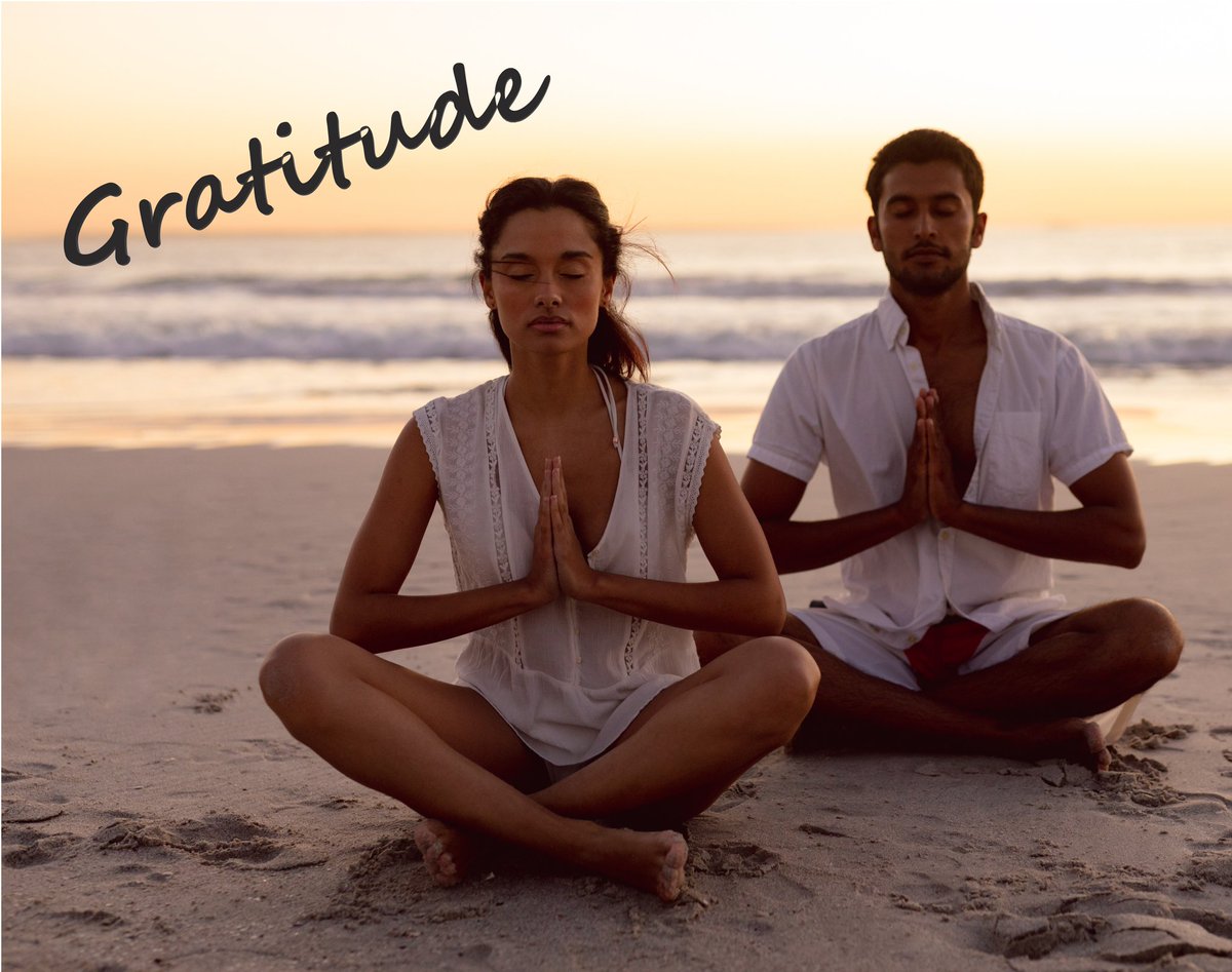 Gratitude practice isnt about putting on rose colored classes &amp; pretending difficulty doesn't exist. It's about taking the shaded glasses of negativity off to see clearly that there's also light in the world. Gratitude gives strength &amp; resilience to overcome adversity.