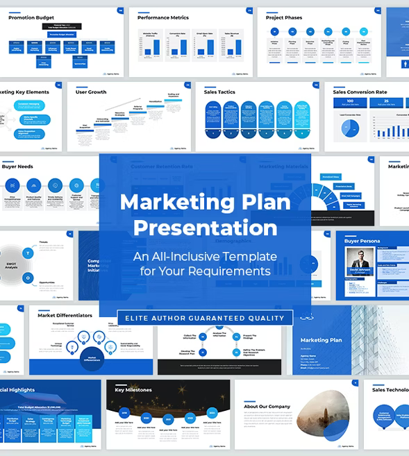 Create your marketing plan presentation using this user-friendly #PPT  template, carefully crafted based on marketing industry-leading  resources and guides such as the guides available on Forbes.
Buy it now! 1.envato.market/xkRWD1 
#Powerpoint #marketingagency #DigitalMarketing