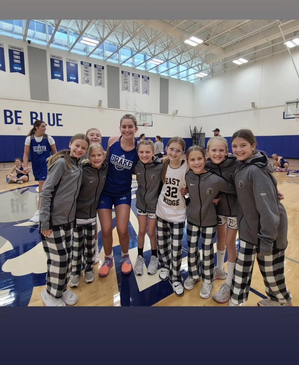 East Ridge Girls Basketball (@eastridgegirls2) on Twitter photo Good Luck tomorrow <a href="/DrakeWBB/">Drake Women's Hoops</a> Thanks for letting our little girls come enjoy practice and visit their favorite player! <a href="/emily_christe/">Emily Christenson</a> Good Luck tomorrow <a href="/DrakeWBB/">Drake Women's Hoops</a> Thanks for letting our little girls come enjoy practice and visit their favorite player! <a href="/emily_christe/">Emily Christenson</a>