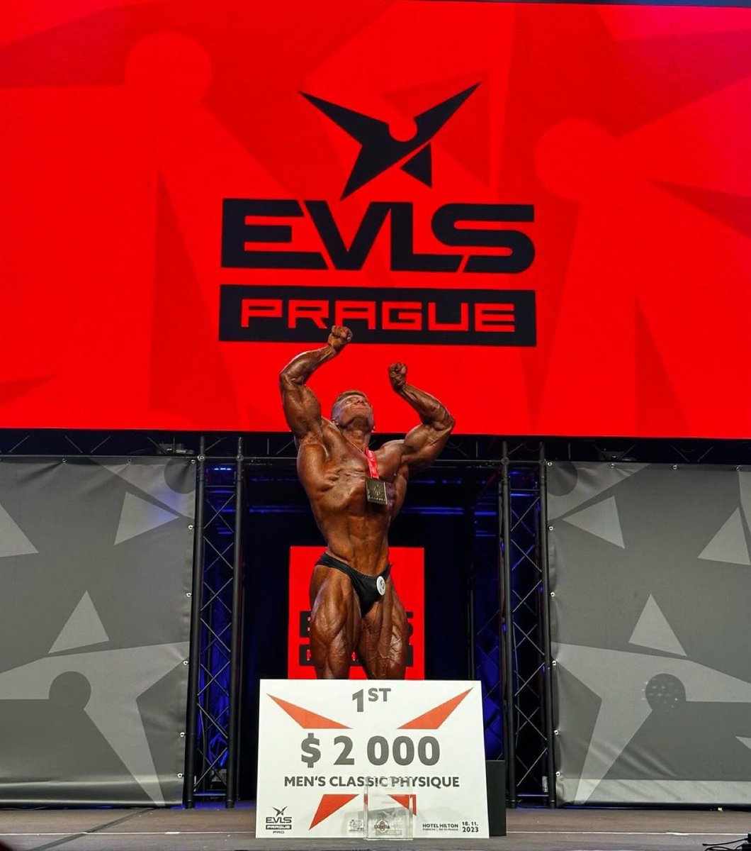 MrOlympiaLLC's tweet photo. . evls_prague_pro_official
EVLS PRAGUE PRO 2023
Men's Classic Physique Winner & @mrolympiallc
Qualified @the.miraclebear O % Congratulations
#evls #evlsprague #evlspraguepro #evlspragueamateur #2023 #evls2023 #bodybuilding #show #fbbpro #ifbbproleague #pc #nocworldwide https://t.co/upeJGzlbUm