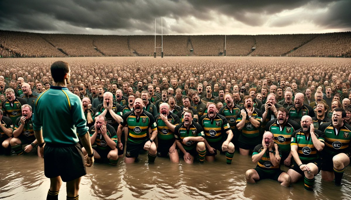 CrumbieSte's tweet image. The saints twitter fans stand in a field of their tears as Karl Dickson explains how all his decisions were correct apart from the Wiese head shot probably was a red . (Red wine and chat gpt on fire )