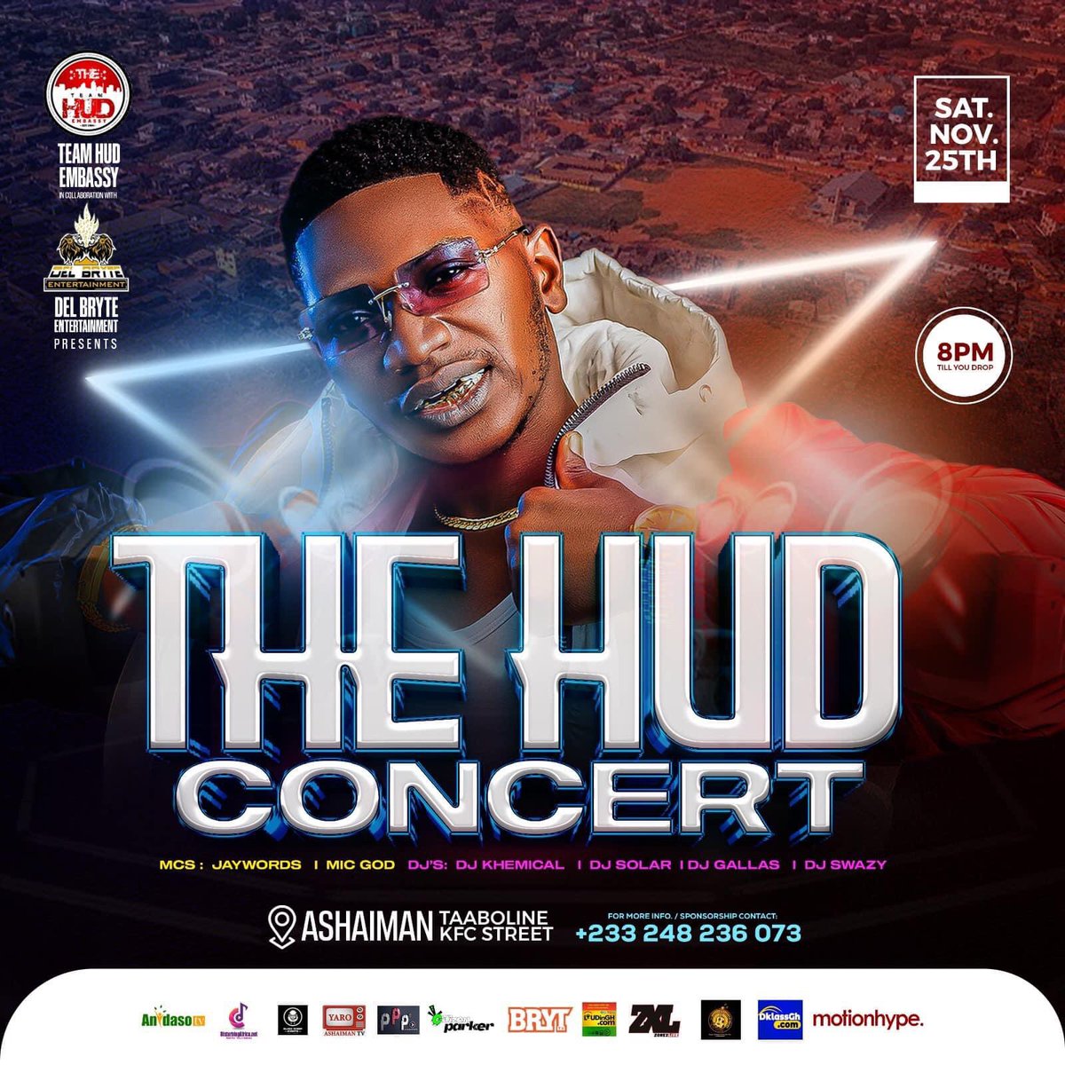Roberthud09's tweet photo. THE HUD CONCERT 23
I bet you canβt afford to miss the performance of @Baamuji CEO & @kimMaureen10 at #thehudconcert. Canβt wait to see you on 25th . Vimm β¦. https://t.co/xIWNeoccOB