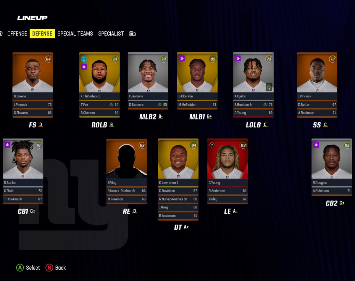 Rebuilt the Giants

We’re going to the Super Bowl