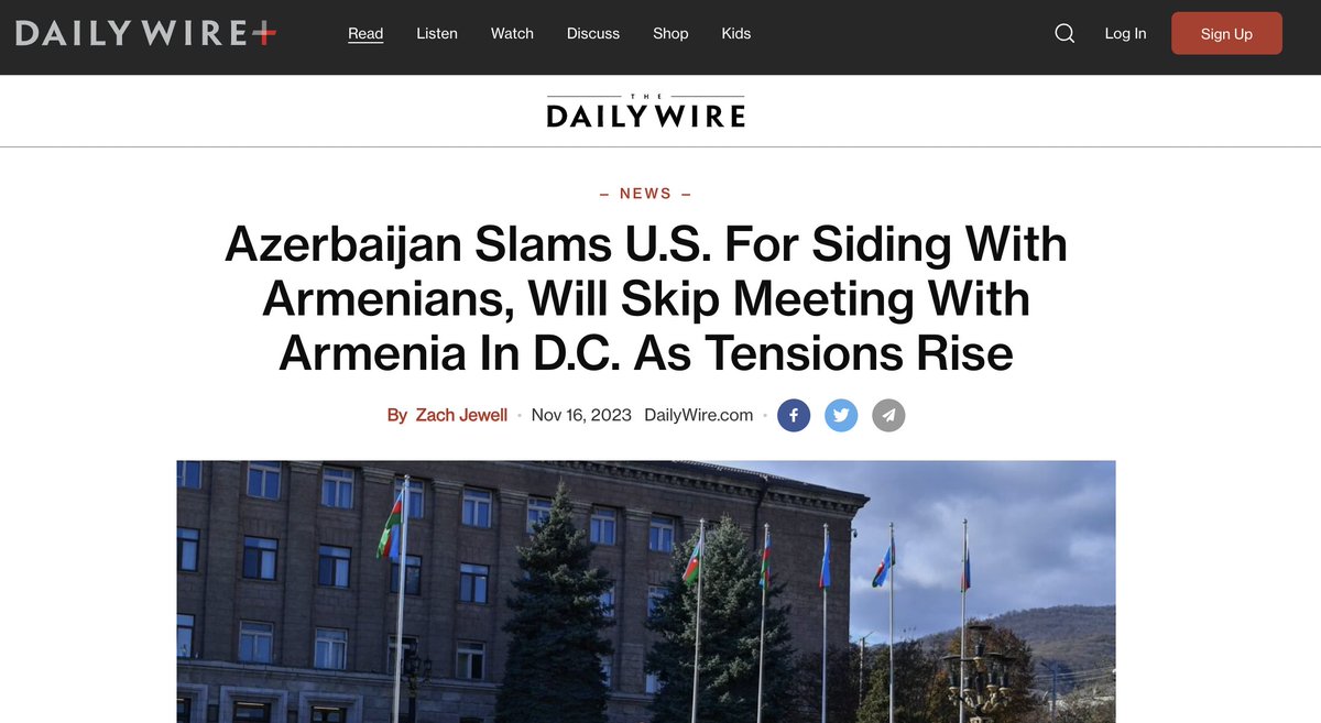 michaeljknowles's tweet image. Azerbaijan is upset that we're telling them to stop genociding the oldest Christian nation in the world.