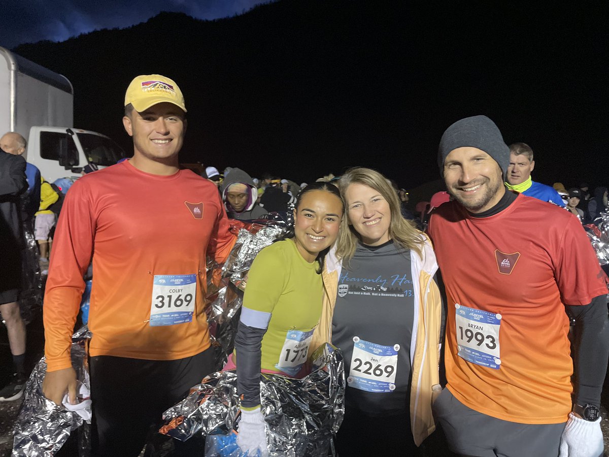 Running half marathons with your staff members creates lasting memories! Great Job Mustangs!! 💙