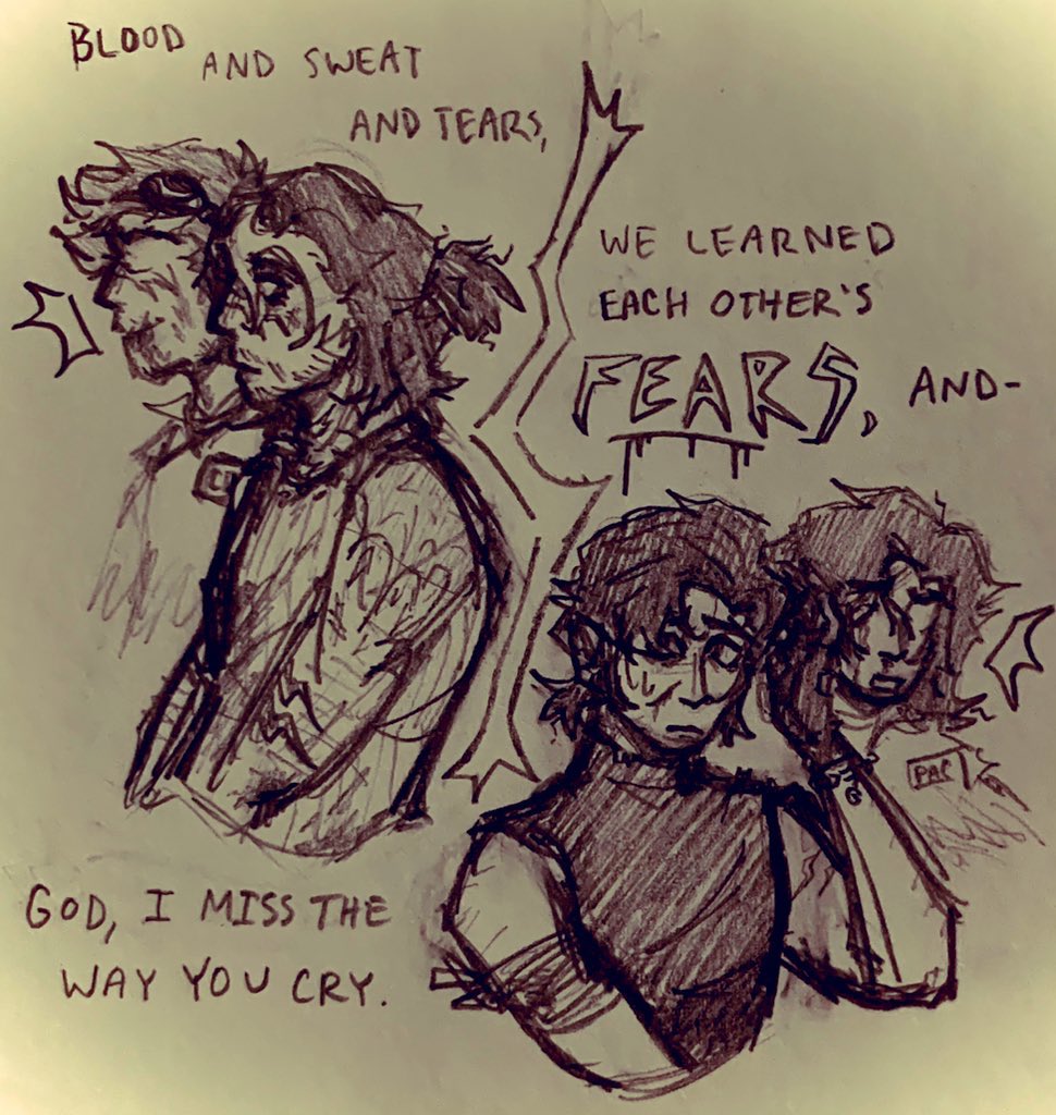 ghostenik's tweet photo. to my enemies, those were the best days of our lives
when our hate made us feel so alive!

#cellbitfanart #pactwfanart #celltw  #qsmp #qsmpfanart #QSMPPurgatory https://t.co/Jq2RbdDMTQ