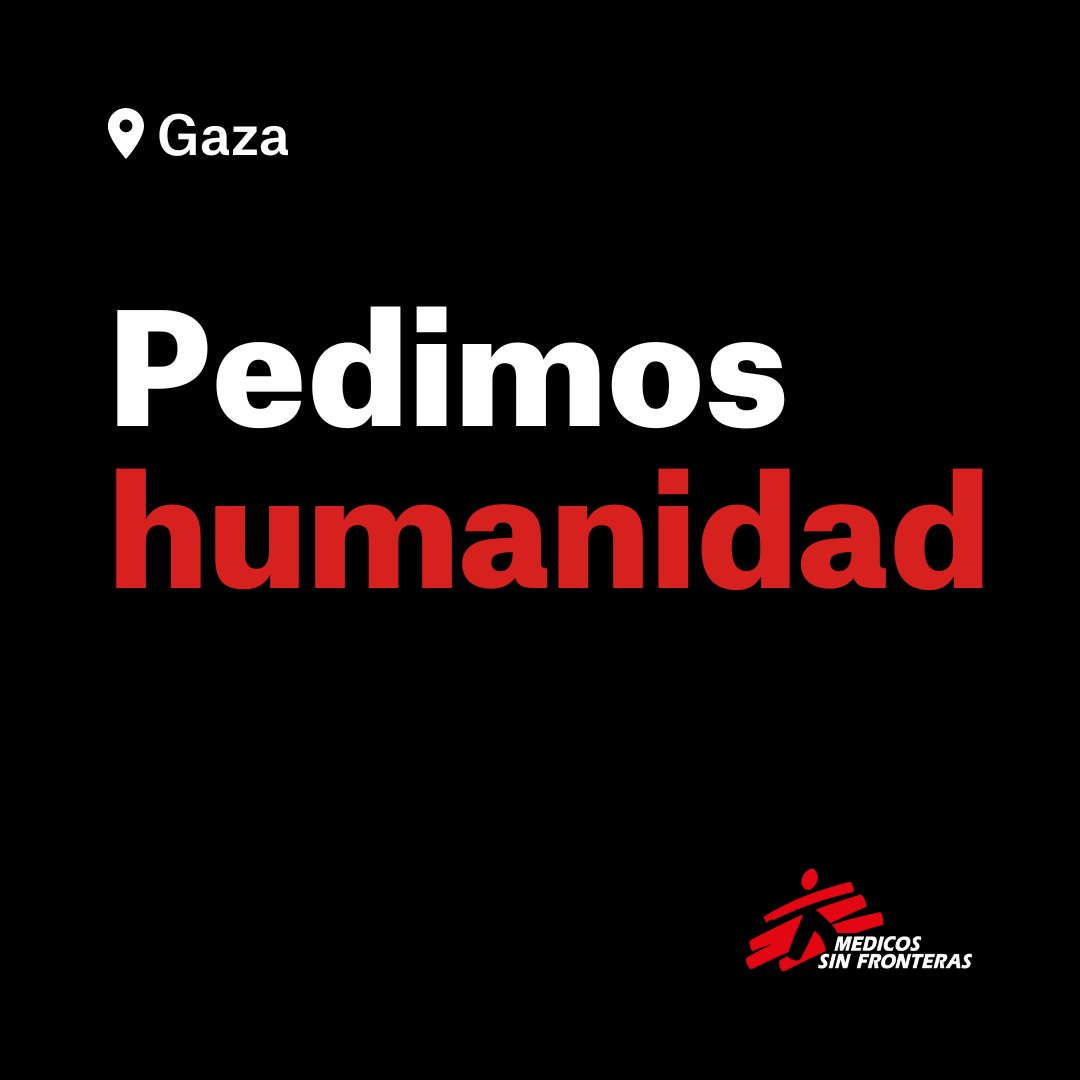 ⚫ #Gaza es un infierno, somos testigos.

Los horrores que se están desarrollando ante nuestros ojos en la Franja demuestran claramente que los llamamientos a la moderación y al respeto del Derecho Internacional Humanitario (DIH) han sido desoídos.
1/3