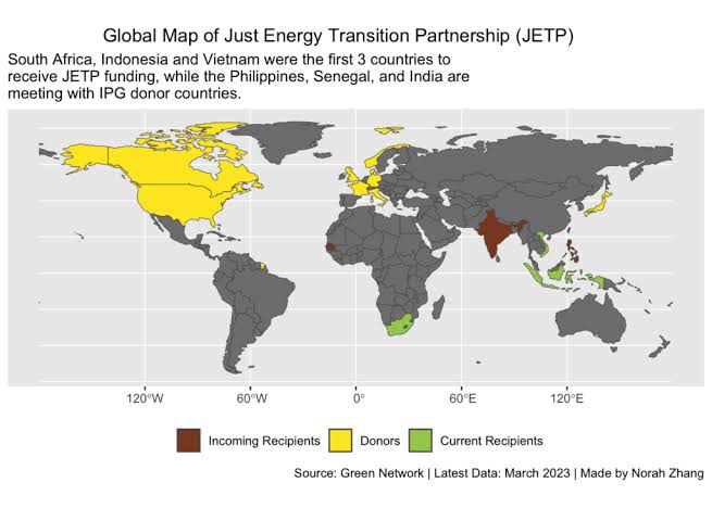 The concept of Just Energy Transition Partnerships (JETPs) was officially unveiled at COP 26.

What began as a promising initiative has since undergone significant expansion and evolution, heralding a new era in climate financing and cooperative action.
