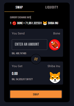 ShibCoOp's tweet photo. Have you checked out https://t.co/IPZYa48vbi ? We're up to #6 largest swap on Shibarium.  It's nice to be able to trade in Shibarium (Bone/Shib) without the extravagant fees on ETH.  If you add liquidity, you will get large share  of fees generated from swap in native tokens! https://t.co/SqS5CB1kdP