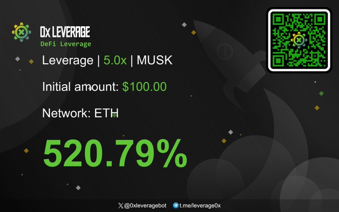 0xleveragebot_'s tweet photo. #0XL 

$100-520 USD 

https://t.co/4vLj6VpoLO

#NFT #Leverage #ETH #BTC #Cryptocurency #CryptoTwitter #DeFi #DEX #Uniswap #Binance #Pump #Bullmarket #opensea #0XL #0xLeverage https://t.co/yA3tC1AqTh