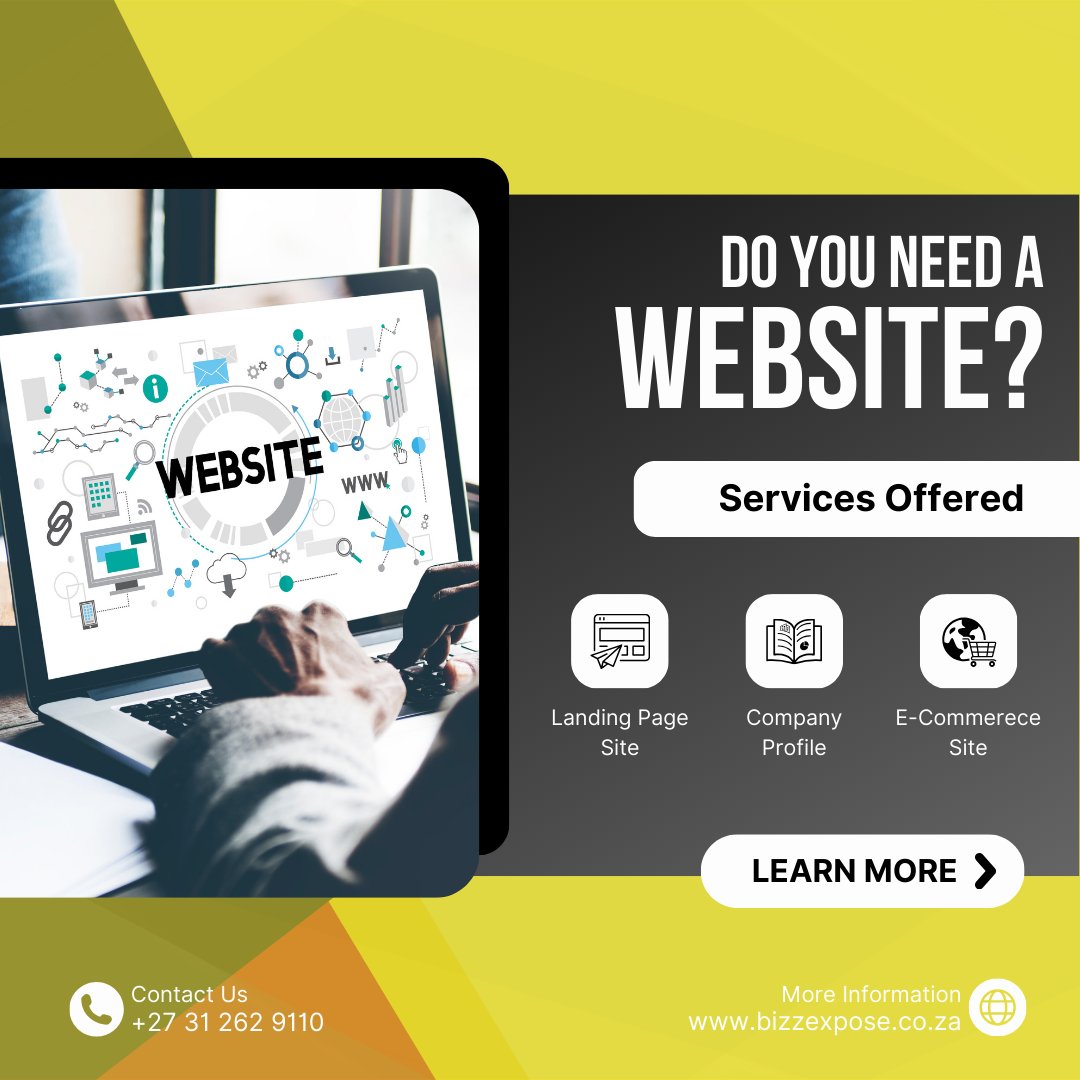 bizzexpose's tweet image. 🌐✨ In 2023, your company website isn&apos;t just a virtual address; it&apos;s your digital heartbeat! 

Don&apos;t just exist online; thrive! Elevate your business with a powerful website. 💼💻 #DigitalEssentials #WebMatters #BusinessEvolution&quot;