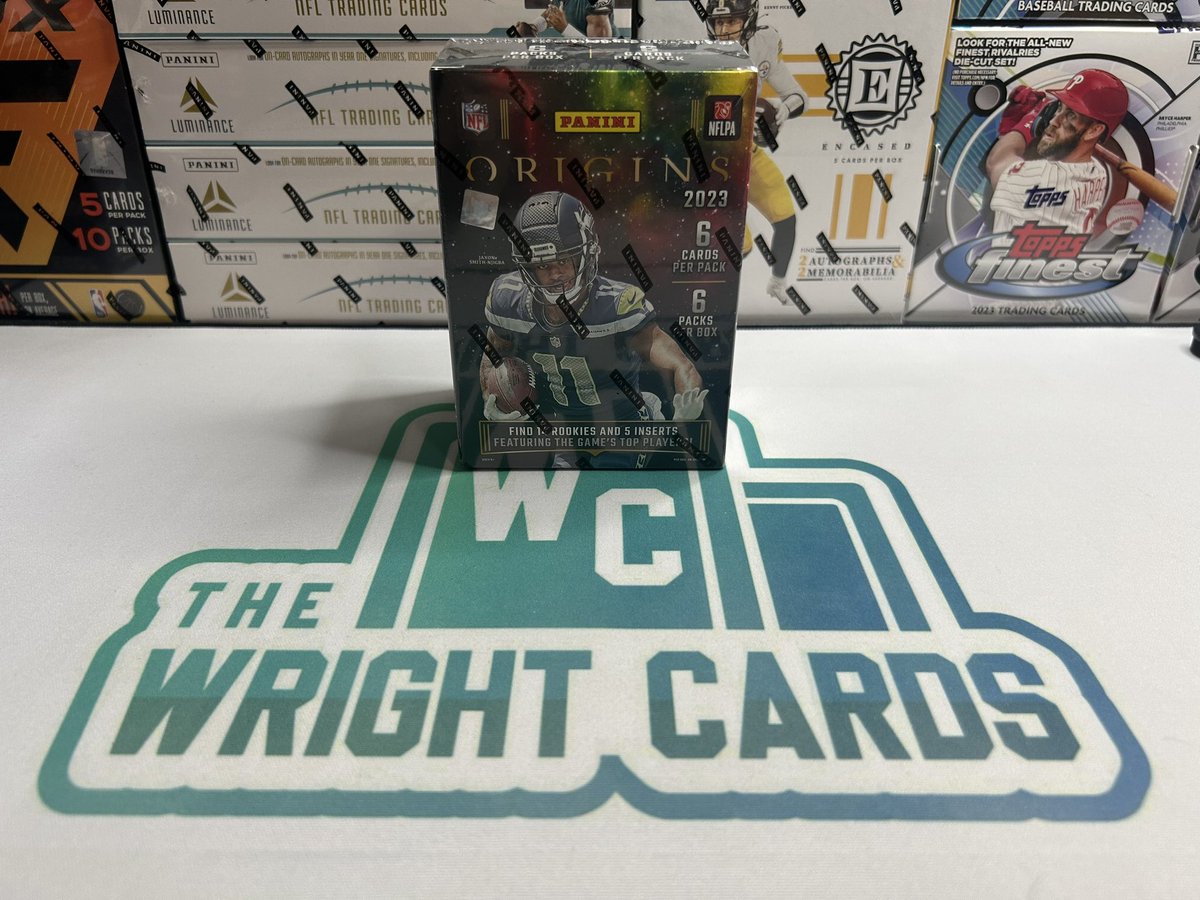 TheWrightCards's tweet photo. 🚨‼️ Giveaway #10 ‼️🚨

With the @NFL season over halfway thru… it’s time to run ANOTHER giveaway of a BRAND NEW release!

1x 2023 @PaniniAmerica Origins International Blaster🏈

To qualify:
1️⃣: RT AND Like this post (tag any friends who will be watching 2nd half of the NFL season or like to rip NFL cards!)

2️⃣: Follow @TheWrightCards

3️⃣: 1 Winner will be announced 11/25/23 on Twitter👀

Not 1$ @Hobby_Connect @sports_sell @CardboardEchoes @BreakerHQ_ @DailySportcards @ILOVECOLLECTIN1 @HobbyRetweet_ @TheHobby247 @DirtyWorldRT @BreakAmplify @rttanks