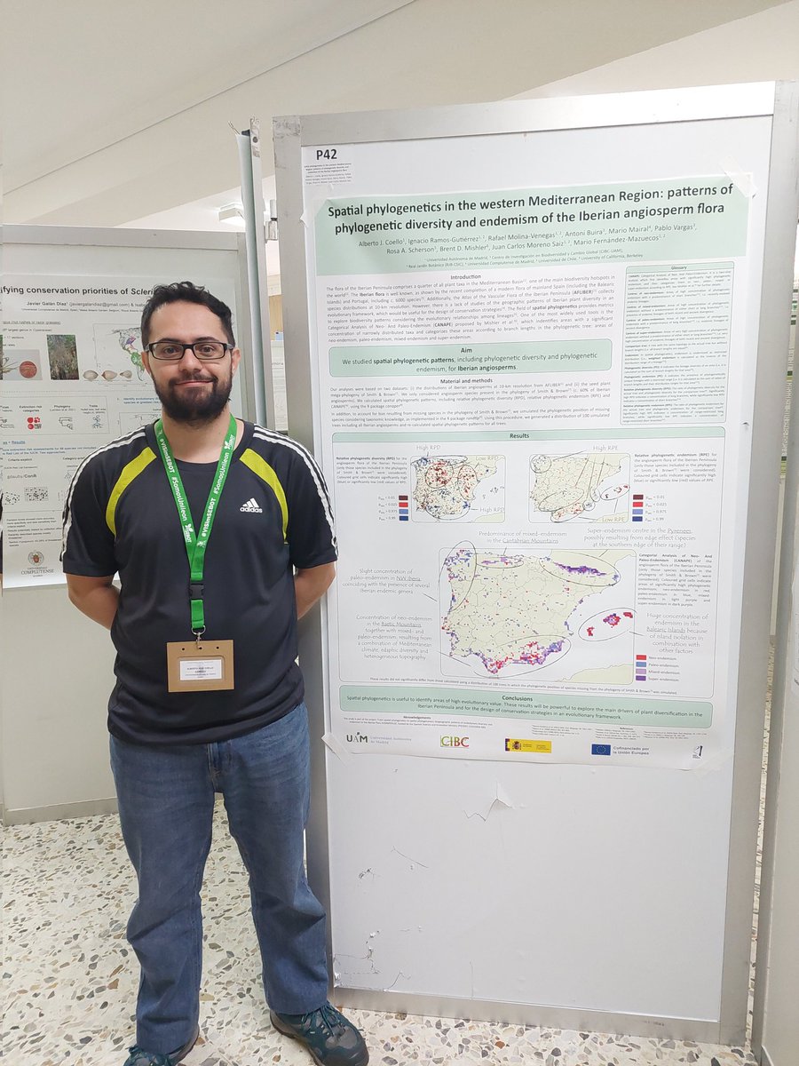 albertojcoello's tweet photo. This weekend we showed some results of Hispaphylo in the #IVSimSEBOT https://t.co/wDDOtgL1yy